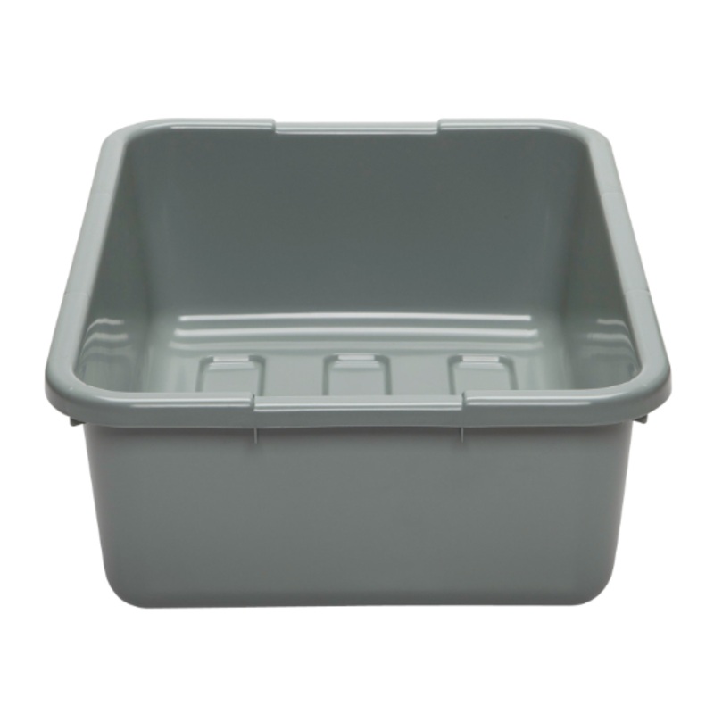 Cambro 21157CBP180 Cambox Bus Box - 15.18" x 20.18" x 6.93", Light Gray - 12ea/Case