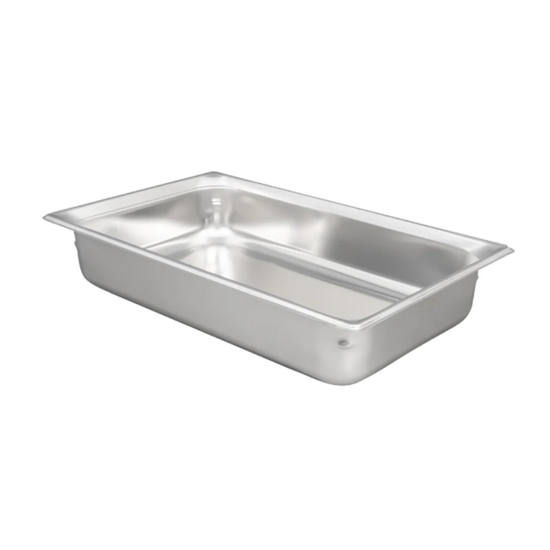 Vollrath 90042 Super Pan 3Full Size Steam Table Food Pan - Stainless Steel - 6/Case