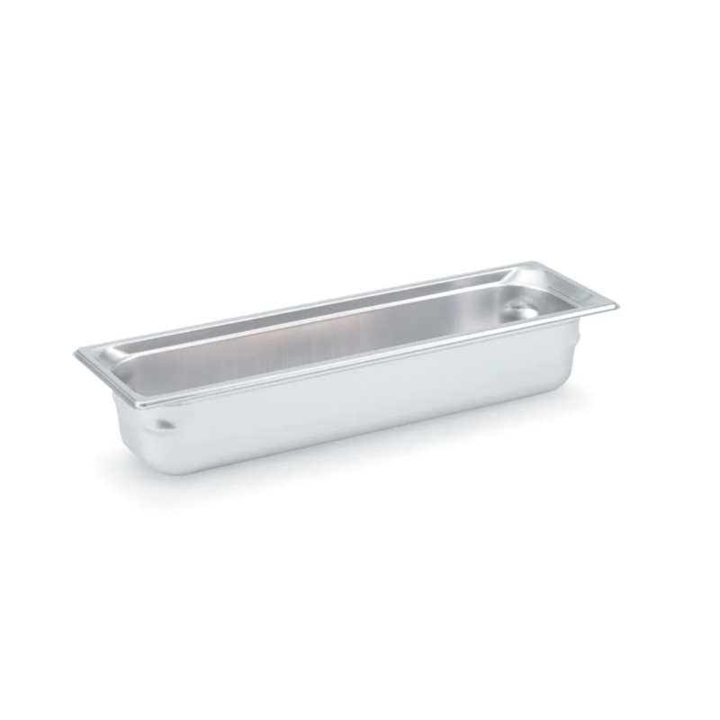Vollrath 90502 Super Pan 3 Half Size Long Steam Table Food Pan - Stainless Steel - 6/Case