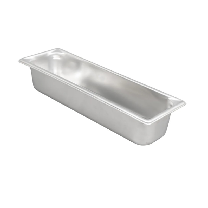 Vollrath 90542 Super Pan 3 Half Size Long Steam Table Food Pan - Stainless Steel - 3/Case