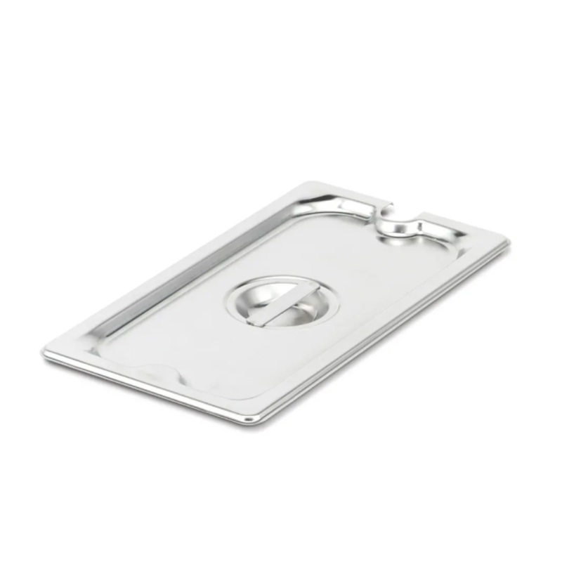 Vollrath 94200 Half-Size Steam Table Food Pan Slotted Cover, Stainless - 6/Case