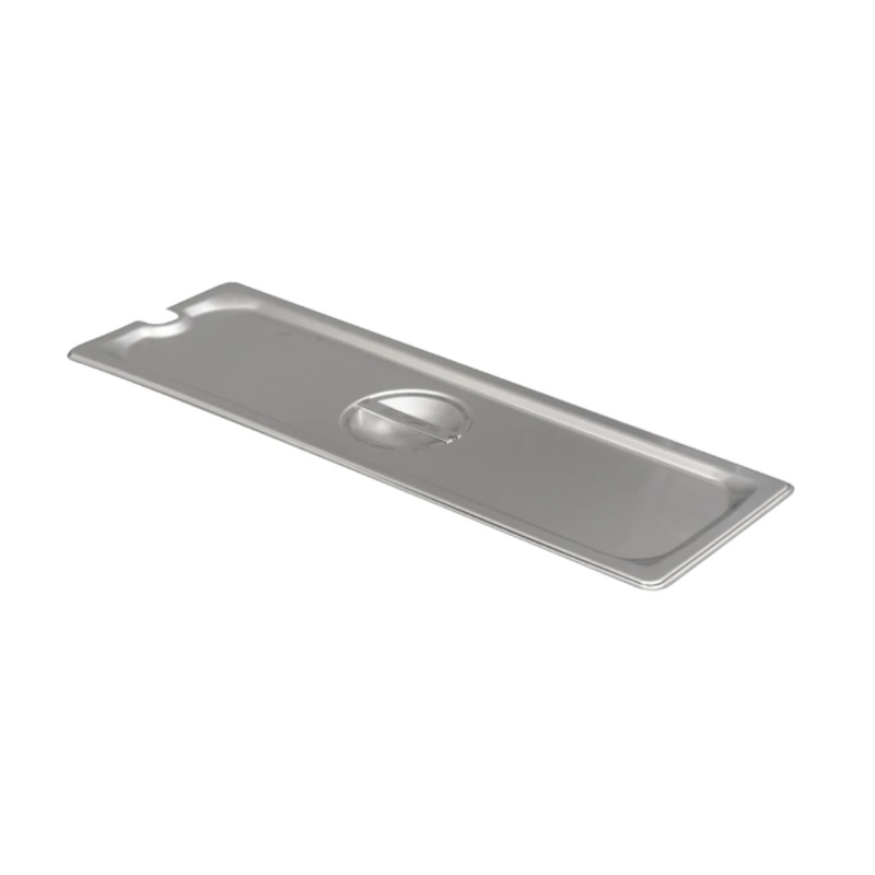 Vollrath 94500 Half-Size Steam Table Food Pan Slotted Cover, Stainless - 6/Case