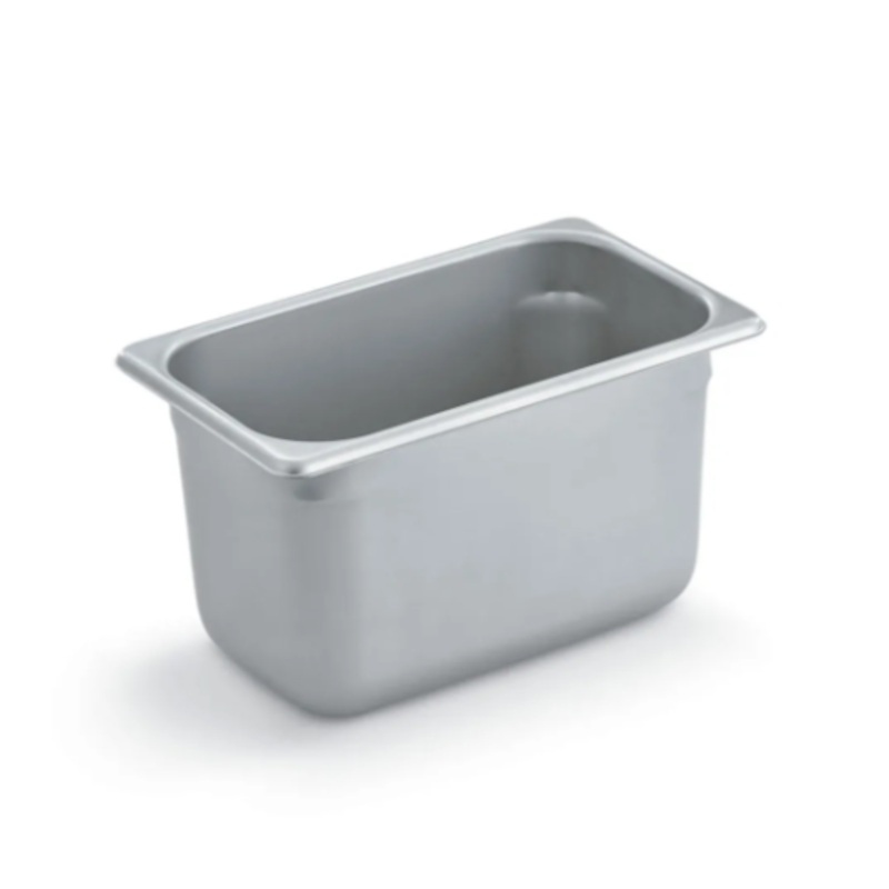 Vollrath S10066 Quarter Size Steam Table Food Pan, Stainless - 6/Case