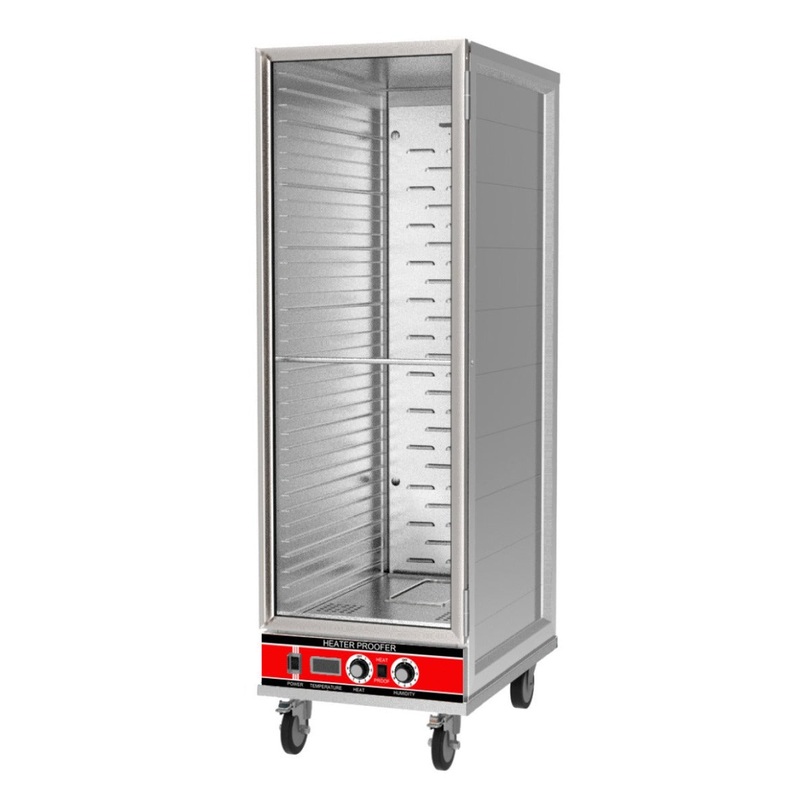 Adcraft PW36 Mobile Full Size Non-Insulated Heated Proofing Cabinet 68"H - Holds up to (36) Full Size Sheet Pans - 120v