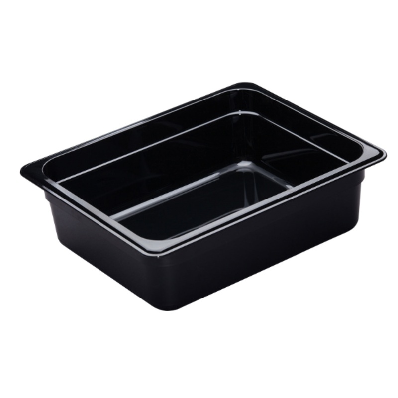 Cambro 24HP110 4"D Half Size High Temp Food Pan - Non-Stick - 6/Case