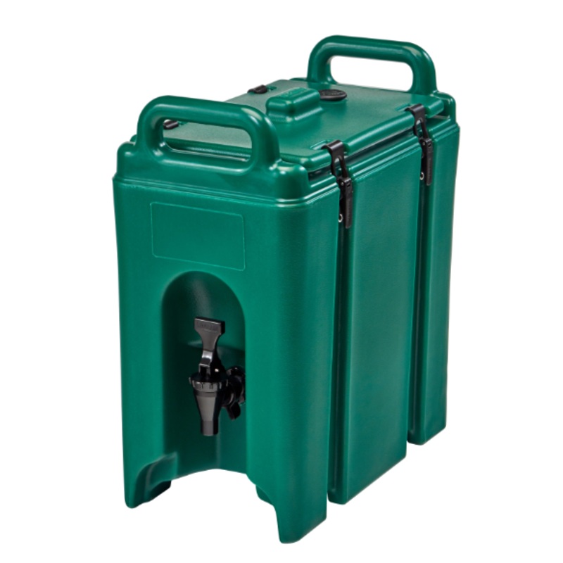 Cambro 250LCD519 Camtainer Insulated Beverage Dispenser2 1/2 Gal. - Kentucky Green