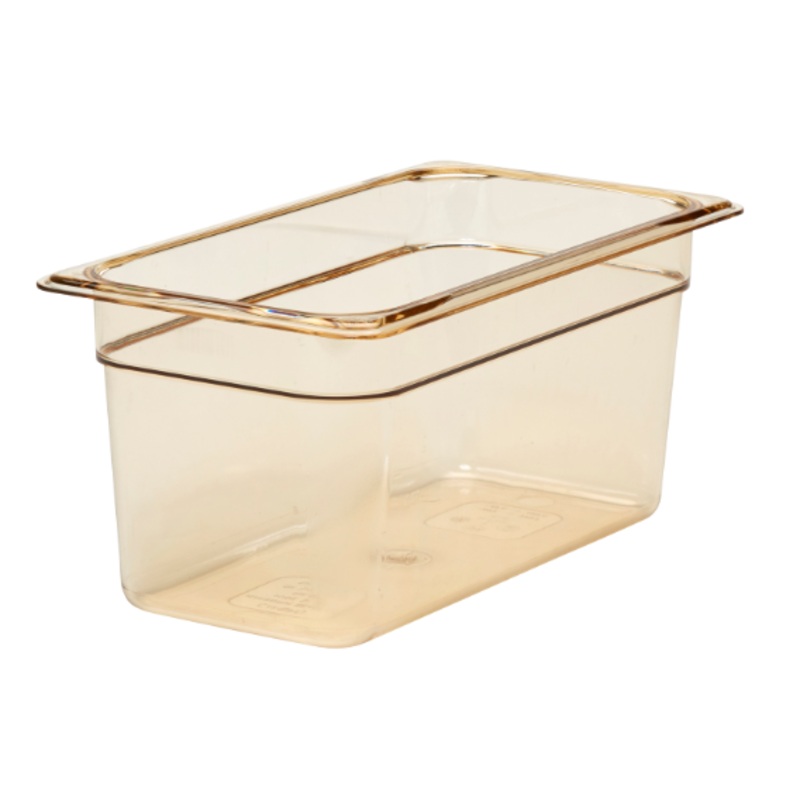 Cambro 36HP150 6"D Third Size High Temp Food Pan - Non-Stick - 6/Case
