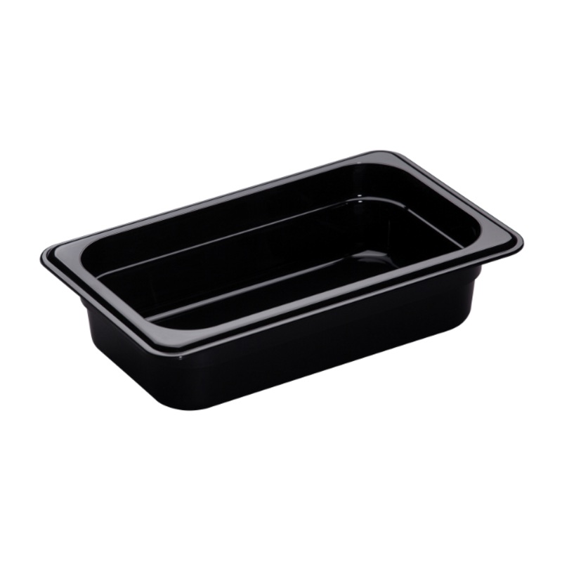 Cambro 42HP110 2 1/2"D Quarter Size High Temp Food Pan - Non Stick - 6/Case