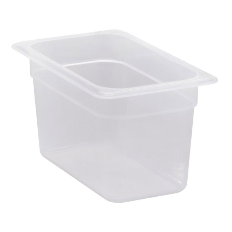 Cambro 46PP190 6"D Quarter Size Food Pan - 6/Case