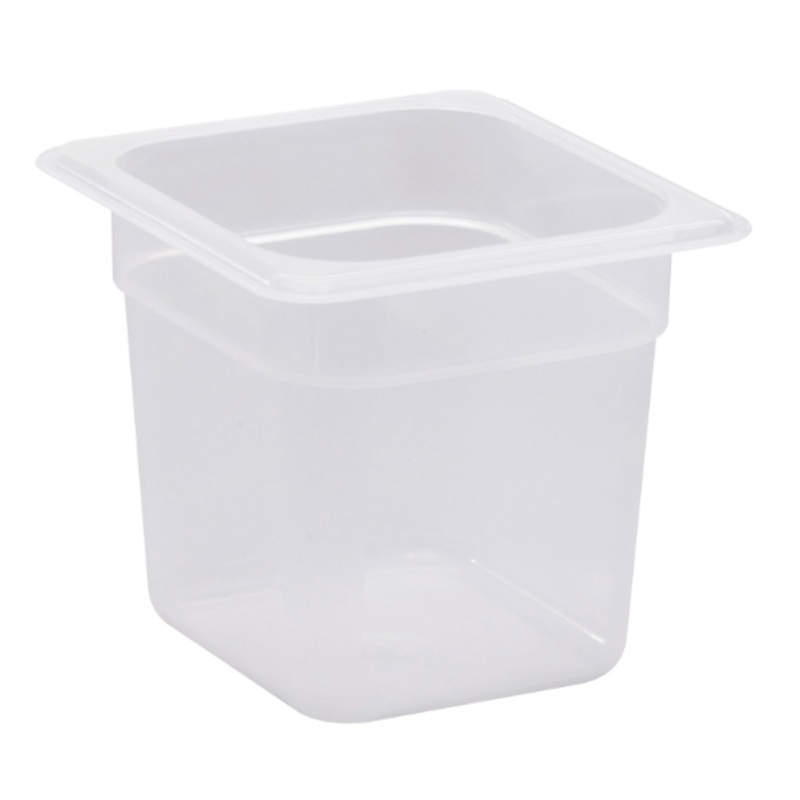 Cambro 66PP190 6"D Sixth Size Food Pan - 6/Case