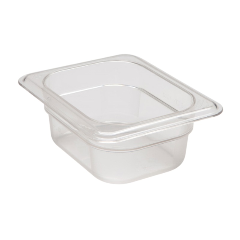 Cambro 82CW135 2 1/2"D Eighth Size Food Pan - 6/Case