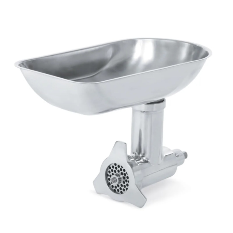 Vollrath 40786 Meat Grinder Attachment - #12 Hub, 0.12" & .31" Grinder Plates, Fits Floor Mixers