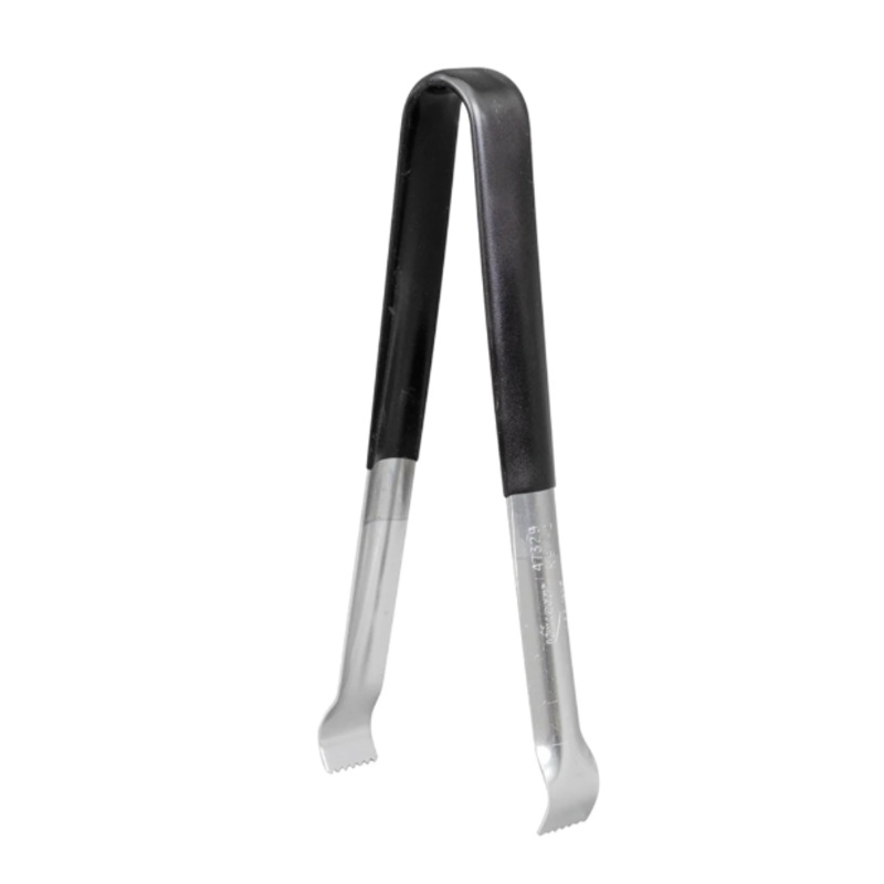 Vollrath 47329 9" Pom Tong - Heavy-Duty, Black Coating, Stainless - 12ea/Case