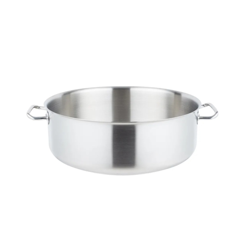 Vollrath 47761 18 qt Intrigue Stainless Steel Brazier/Casserole - Induction Ready