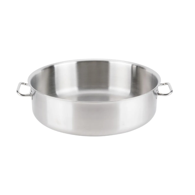 Vollrath 47762 24 qt Intrigue Stainless Steel Brazier/Casserole- Induction Ready