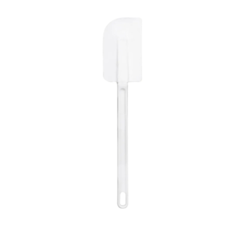 Vollrath 52013 13 5/8" Scraper Spatula - Plastic, White - 6ea/Case