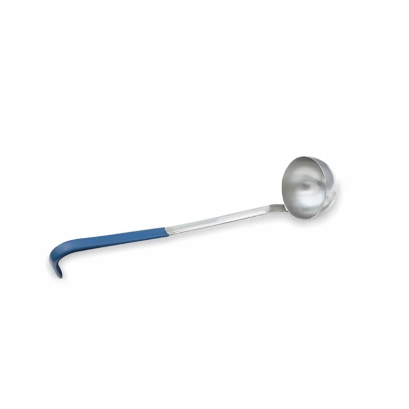 Vollrath 58322 2 oz Soup Ladle - Stainless Steel, Blue Kool-Touch Handle - 12ea/Case