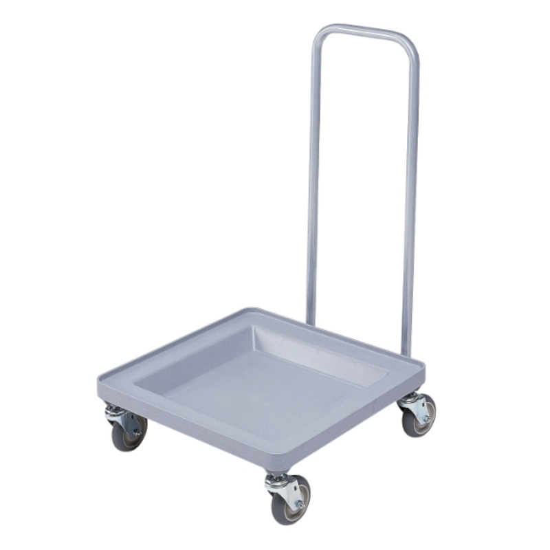 Cambro CDR2020H151 Camdolly for Camracks Dish Rack w/ 350 lb Capacity, Soft Gray