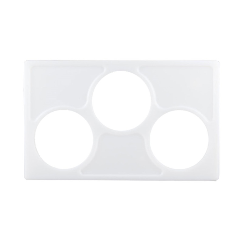 Cambro CPH3148 Crock Holder - 13x21" Holds (3)Crocks, White