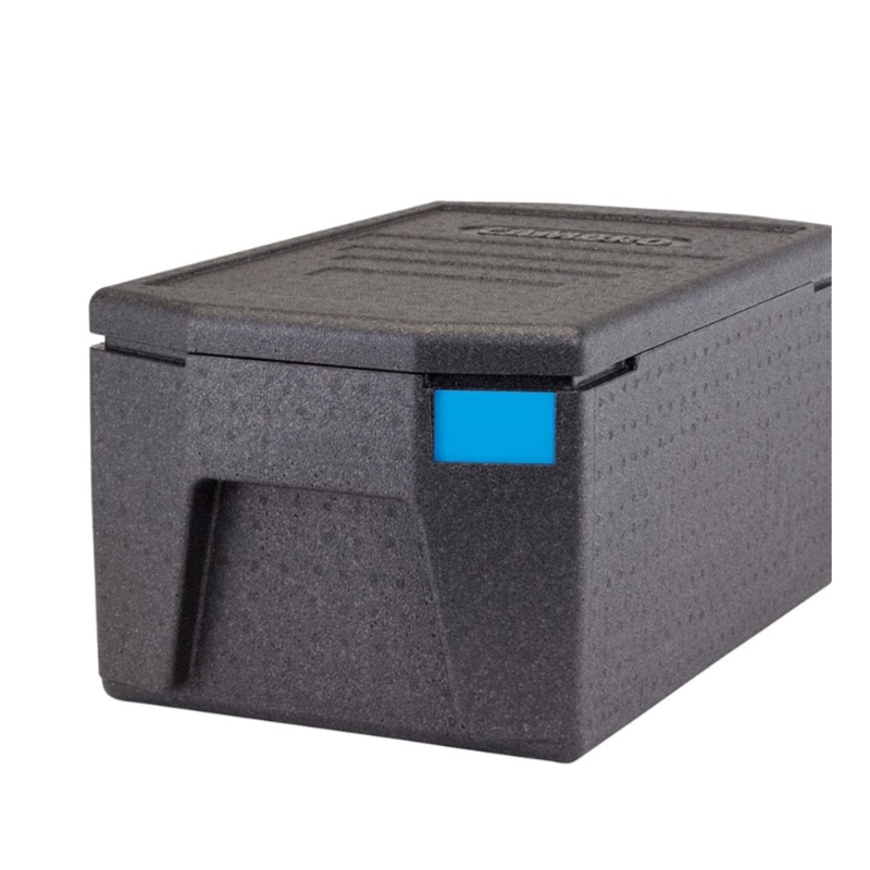 Cambro EPP180LHSW110 GoBox Insulated Food Carrier - 48 3/5 qt w/ (1) Pan Capacity, Black