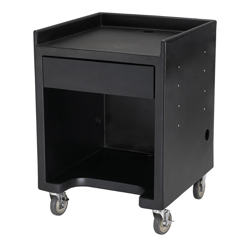Cambro ES28110 28"W Cash Register Stand w/ Plastic Top, 39"H