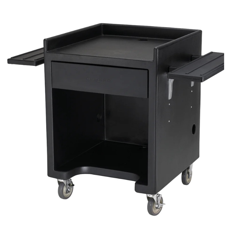 Cambro ES28RL110 44"W Cash Register Stand w/ Plastic Top, 39"H