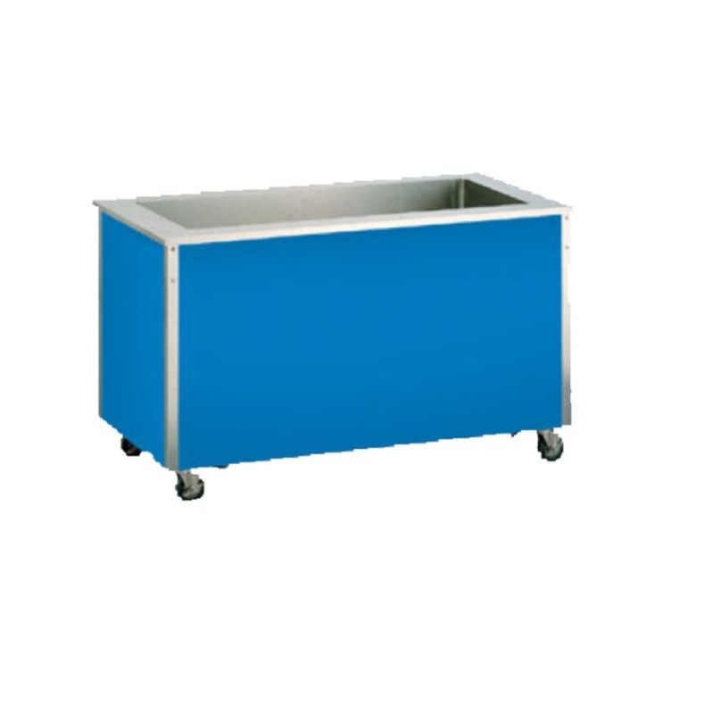 Vollrath 36145 4-Series Signature Server Stainless Steel Countertop With Cold Food Station