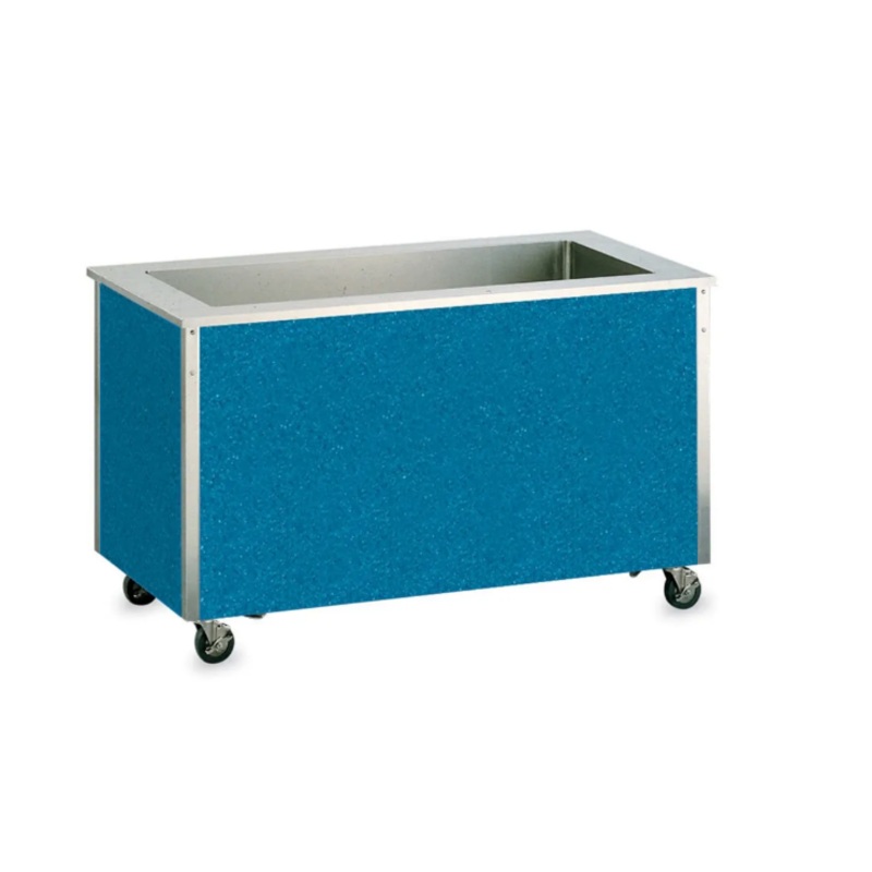 Vollrath 37075 5 Pan Cold Food Station - 8" Deep Wells, 1/4HP Compressor, 34x74x28"