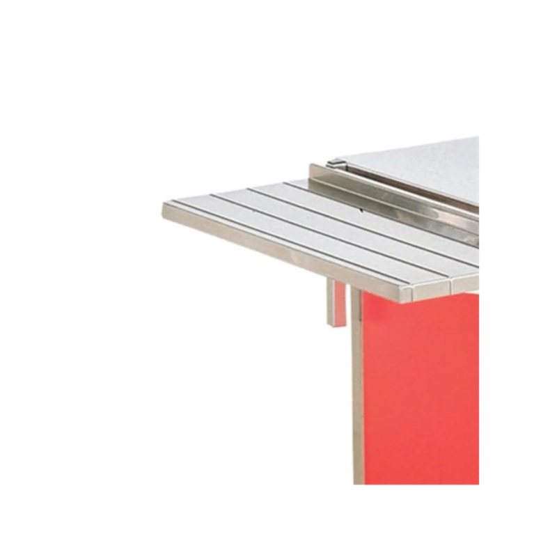 Vollrath 3752450-2-C 74" Customer Side Tray Slide - Lift-Off Bracket, 12" Overall Width