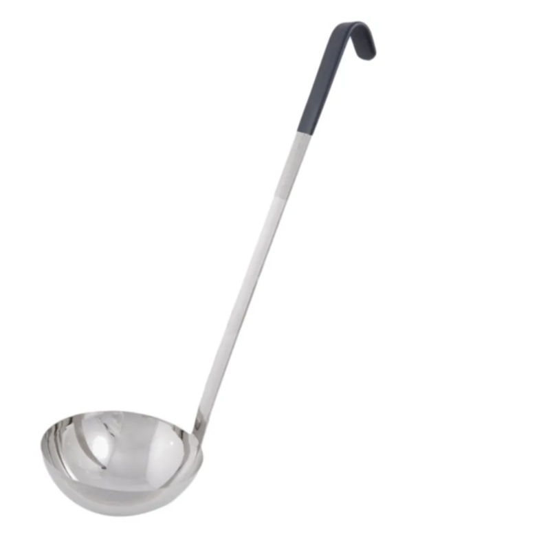 Vollrath 4982420 24 oz Jacob's Pride Collection Ladle - Stainless Steel, Black Kool-Touch Handle - 6ea/Case