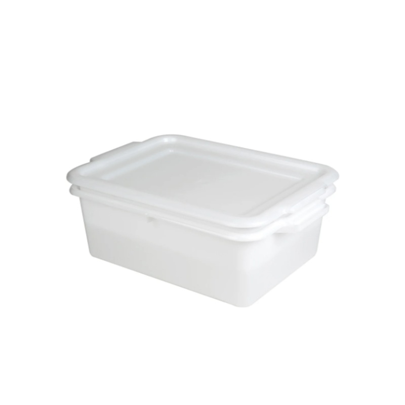Vollrath 52618 Plastic Perforated Drain Box Pack 15"W x 20"D x 7"H - Includes Drain Box, Bus Box & Cover