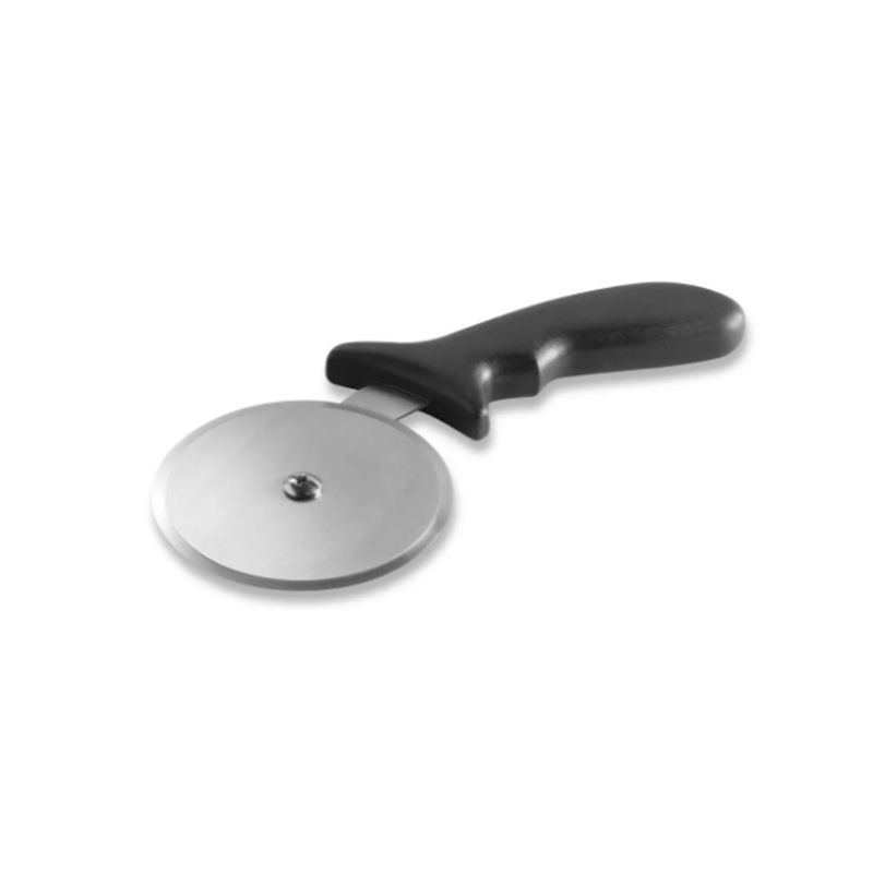 Vollrath 5981520 4" Pizza Cutter w/ Black Plastic Handle, Stainless Steel - 12ea/Case