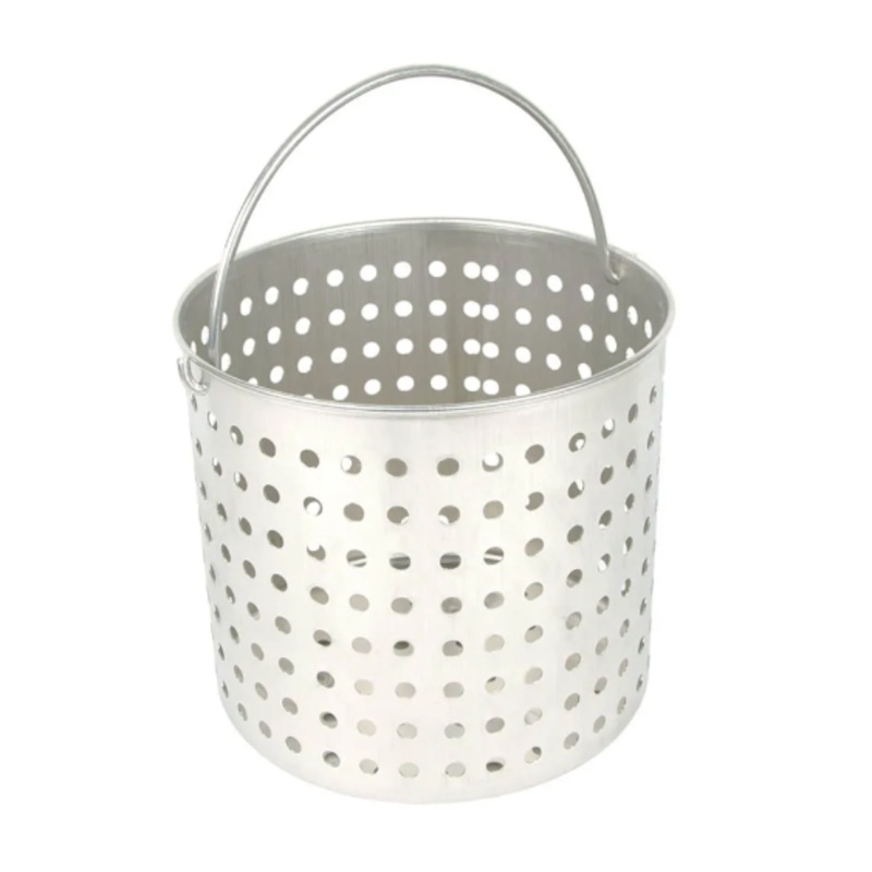 Vollrath 68291 40 qt Wear-Ever Aluminum Basket - 12 1/2" dia, 11 3/4"H