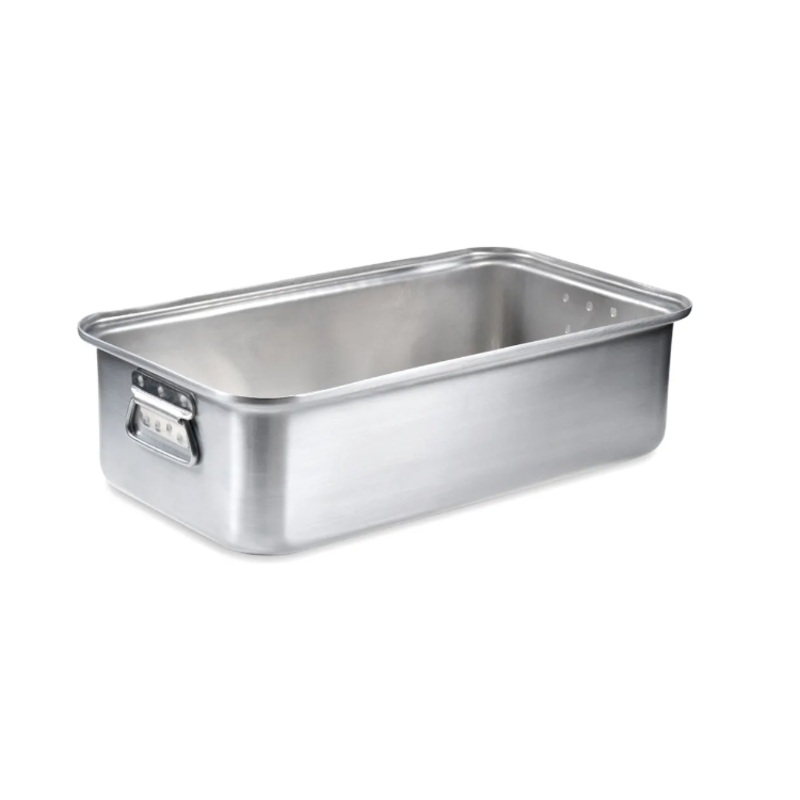 Vollrath 68367 17 13/16 qt Roasting Pan Bottom - 20x11 1/8x5 1/2" Aluminum - 2ea/Case
