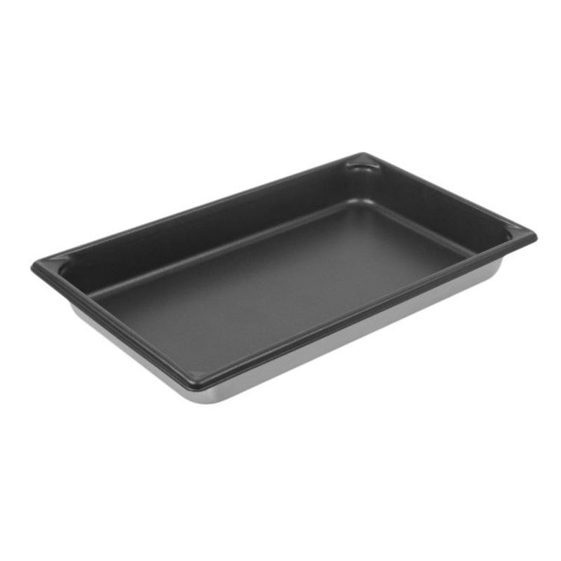 Vollrath 70022 Super Pan V Anti-Jam Stainless Steel Non-Stick Steam Table Food Pan 2-1/2" Deep - (1/1) Full Size - 6/Case