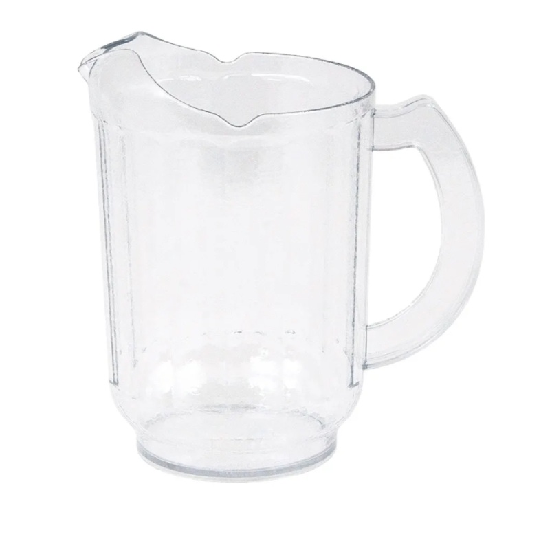 Cambro PL60CW135 60 oz Plastic Pitcher w/ Thumb Grip, Clear