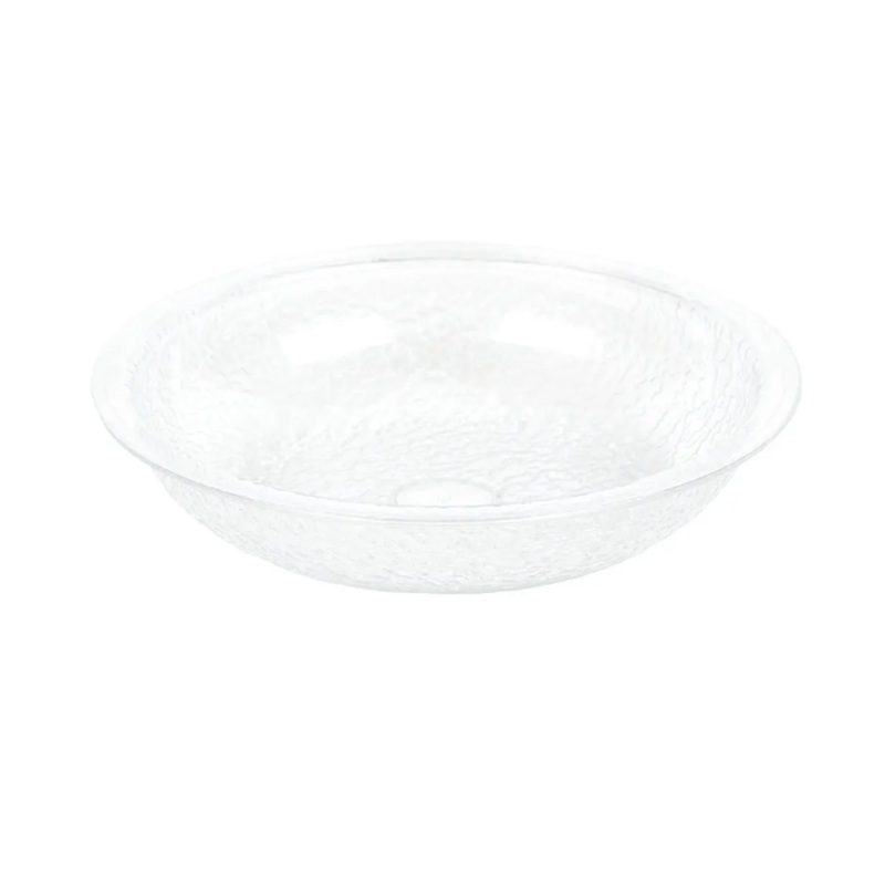 Cambro PSB6176 18 4/5 oz Plastic Salad Bowl, Clear - 12ea/Case