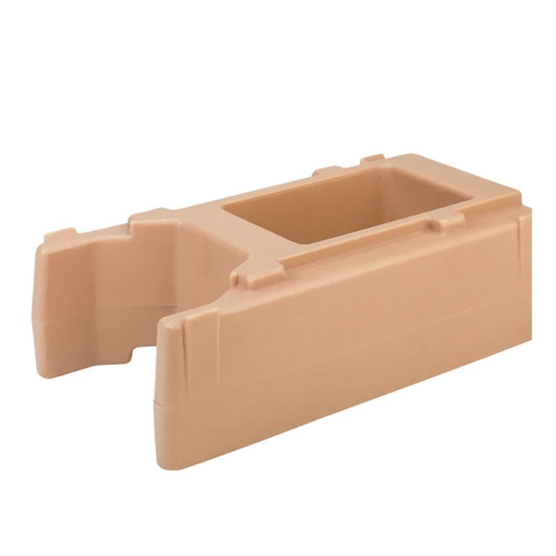 Cambro R500LCD157 Camtainer Insulated Beverage Dispenser Riser 4-9/16"H - Coffee Beige - for 2.5, 4.75, and 5.25 Gal. Dispensers
