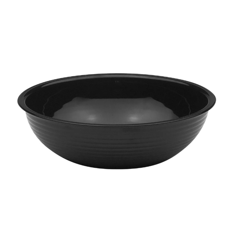 Cambro RSB8CW110 8" Round Camwear Bowl - 1 13/20 qt Capacity, Black