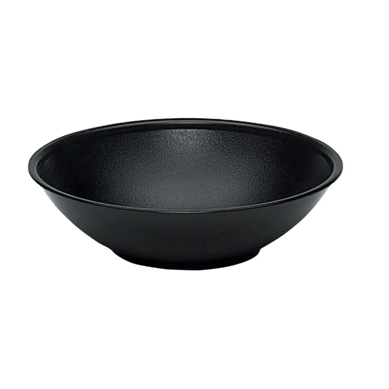 Cambro SB55110 5 11/16" Budge Salad Bowl - 10 9/10 oz Capacity, Black - 72ea/Case