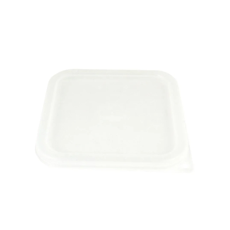 Cambro SFC2SCPP190 CamSquare Cover, for 2 & 4 qt Clear Containers, Translucent - 6ea/Case