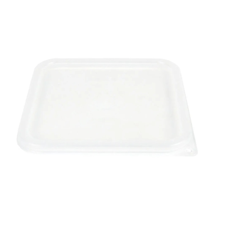Cambro SFC6SCPP190 CamSquare Cover, for 6 & 8 qt Clear Containers, Translucent - 6ea/Case