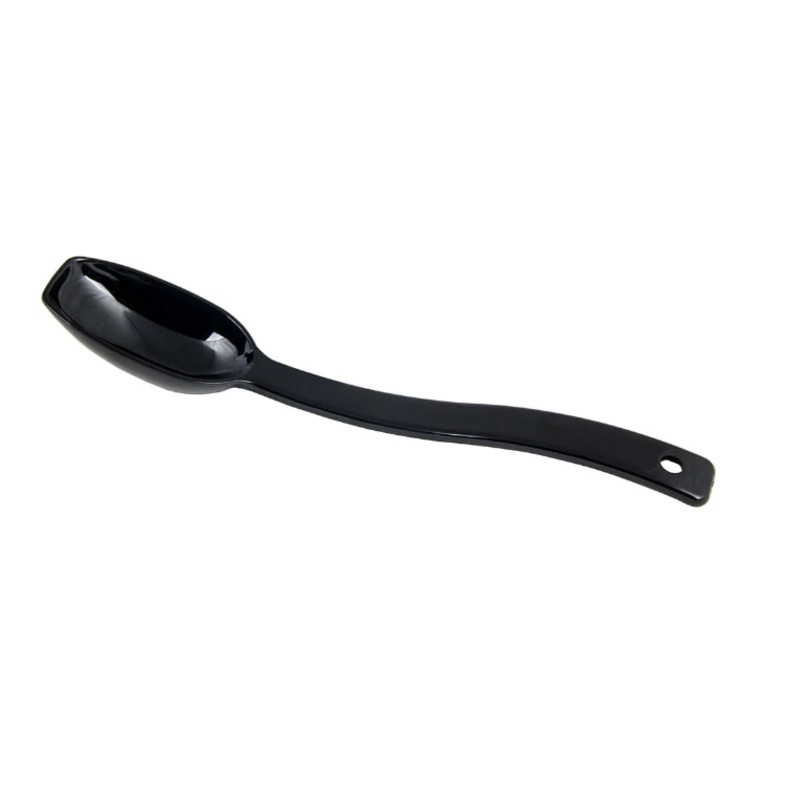 Cambro SPO8CW110 8" Notched Deli Spoon - Black - 12ea/Case