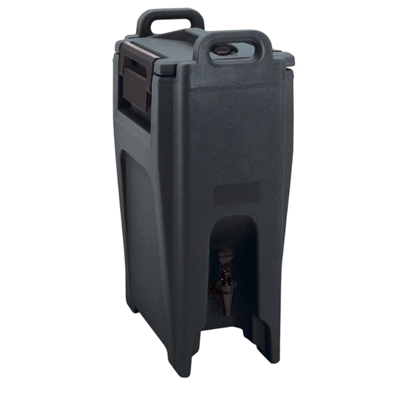Cambro UC500110 Ultra Camtainer Insulated Beverage Dispenser 5-1/4 Gal. - Black