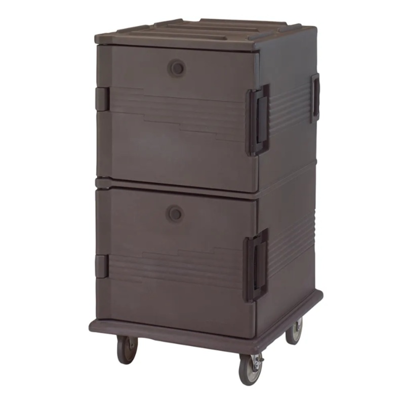 Cambro UPC1600194 Ultra Camcart Insulated Food Carrier - 120 qt w/ (24) Pan Capacity, Granite Sand
