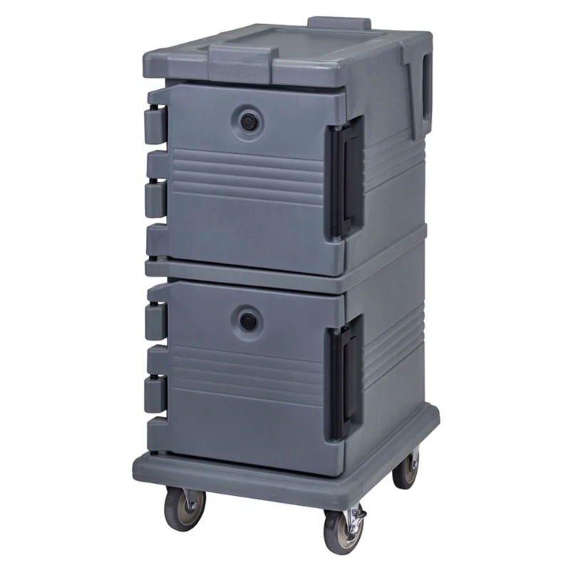 Cambro UPC600191 Ultra Camcart Insulated Food Carrier - 45 qt w/ (8) Pan Capacity, Gray