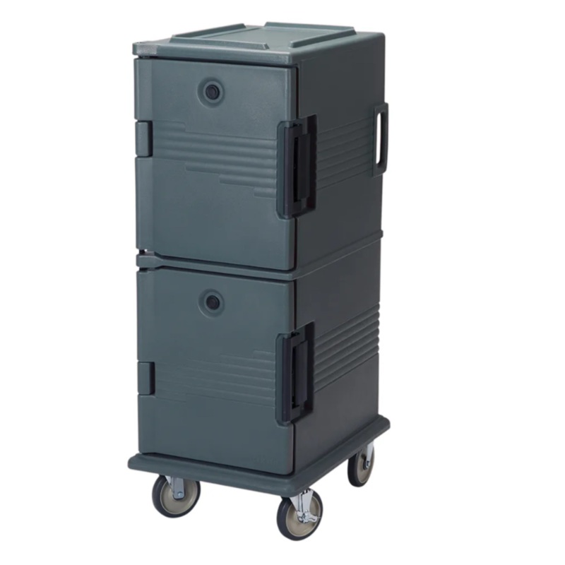 Cambro UPC800191 Ultra Camcart Insulated Food Carrier - 60 qt w/ (12) Pan Capacity, Gray