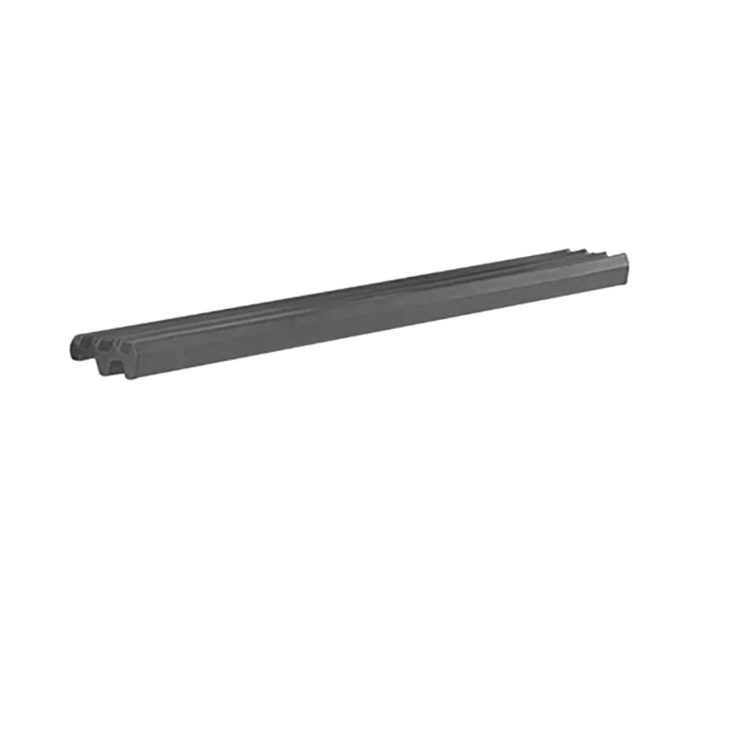 Cambro VBRR6191 72" Versa Food Bar Tray Rail, Gray