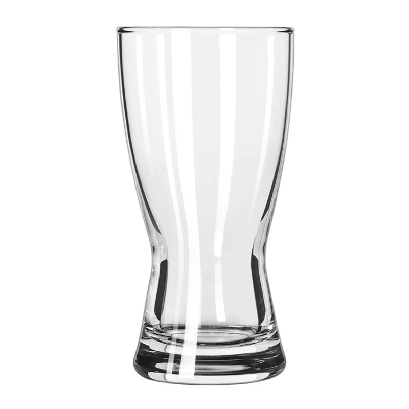 Libbey 1178HT 10 oz Hourglass Design Pilsner Glass - Safedge Rim