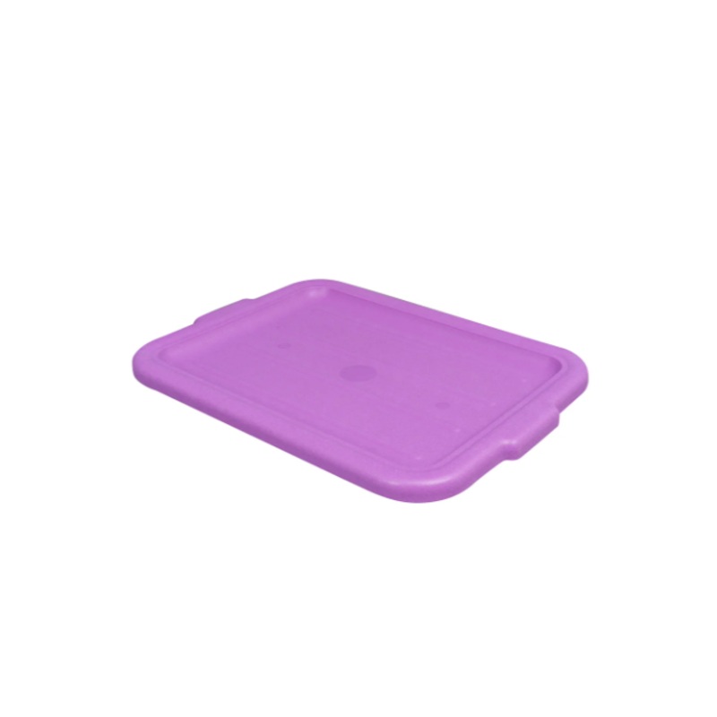Vollrath 1522-C80 Food Box Lid - 15" x 20", Plastic, Recessed, Purple - 6ea/Case